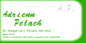 adrienn pelach business card